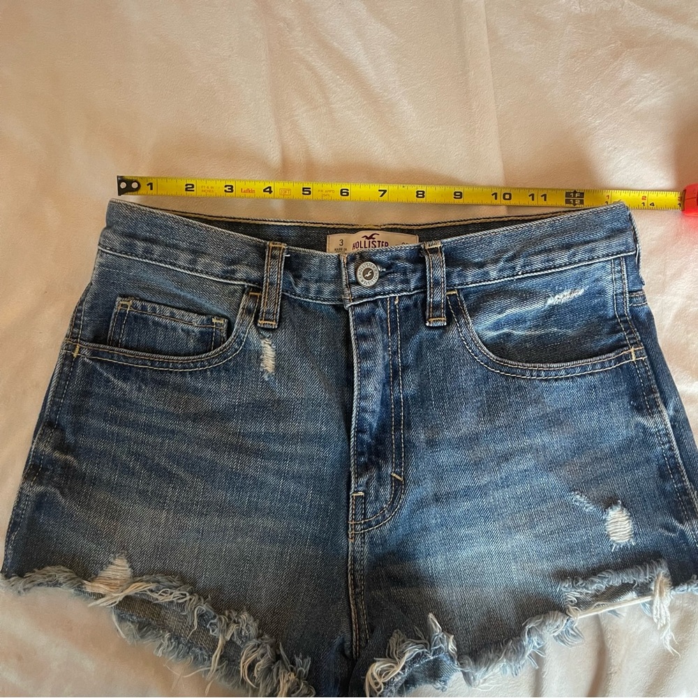 Classic Blue Abercrombie Denim Cutoffs - Picture 2 of 6